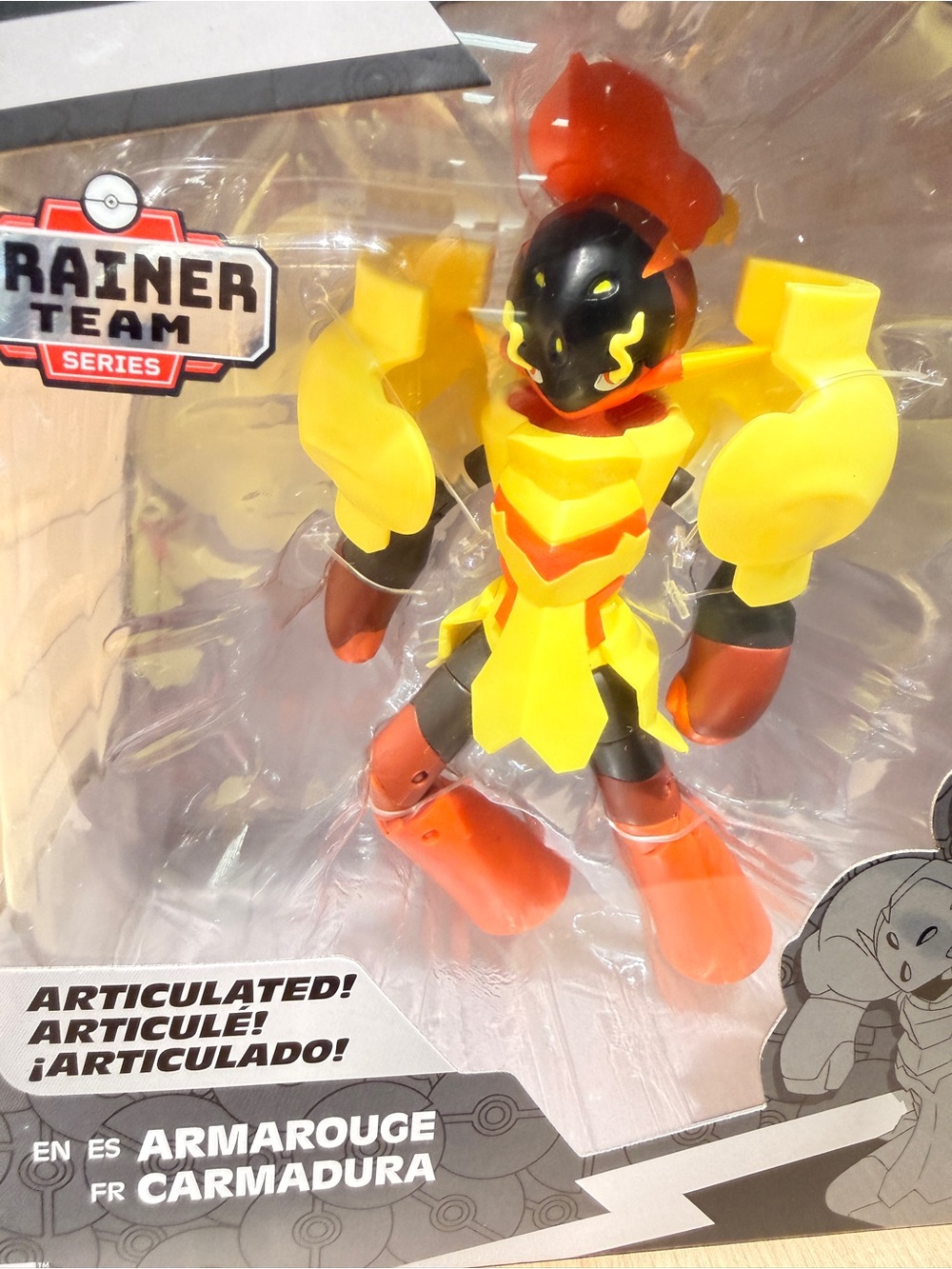 Pokemon Armarouge (Carmadura) Action Figure - Yellow & Red Pokémon x target